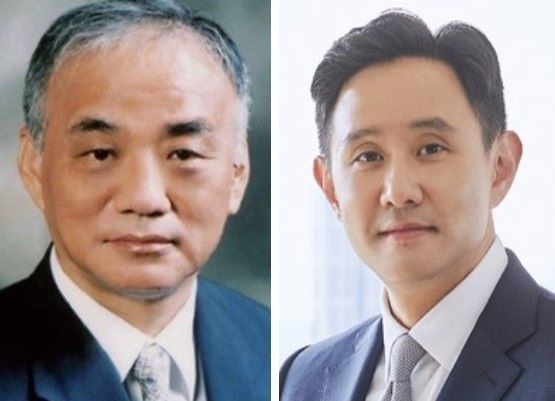 장형진(왼쪽) 영풍 고문 - 최윤범(오른쪽) 고려아연 회장