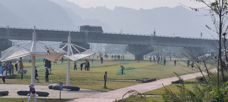 충남 천안시 풍서천 파크골프장. 시 제공