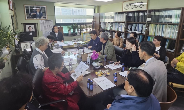 SH 성산아파트 재정비사업 추진현황 보고 현장