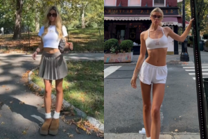 ‘뼈말라’ 몸매 자랑하던 女…하다하다 “난 아동용 치마 입어” 경악