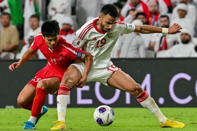 북한 축구대표팀, 벤투 이끄는 UAE와 1-1 무승부