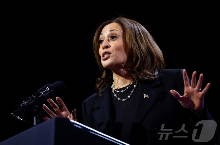 Democratic presidential nominee U.S. Vice President Harris visits Erie