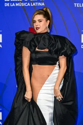 US-Venezuelan actress Alicia Machado attends the 2024 Billboard Latin Music Awards at the Fillmore Miami Beach at Jackie Gleason Theater in Miami Beach, Florida, October 17, 2024. AFP 연합뉴스