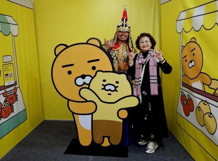 체험부스를 방문한 왕정순 의원