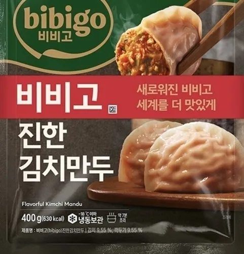 ‘비비고 진한 김치만두’ 400g. 식품의약품안전처 제공