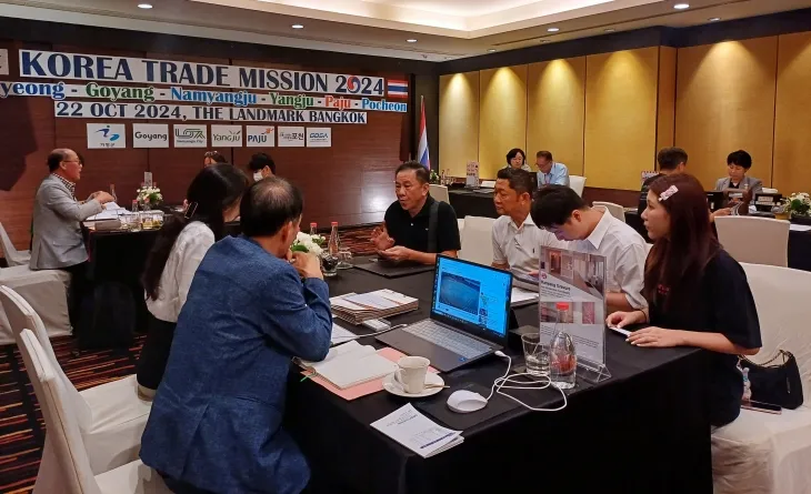 ‘2024 경기북부 동남아 시장개척단’ 현장 상담회 사진(경과원 제공)