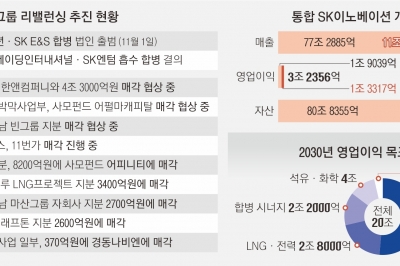 SK ‘리밸런싱’ 아태 최대 100조 에너지社… 군살 빼기 속도