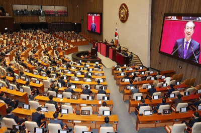 11년 만에 ‘총리대독’ 시정연설…배현진 “尹, 안 되는 길만 선택”