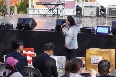 ‘강동엄마’ 박춘선 서울시의원, 게내마을축제와 함께한 건강한 아리수 이야기