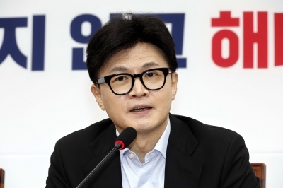 한동훈, 野 장외집회에 “이재명의 판사 ‘겁박’ 무력시위”