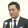 ‘日총리 캐스팅보트’ 쥔 野대표, 불륜 파문
