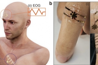 아주대·GIST 연구팀, 인체 생체신호 측정 ‘전자 피부’ 개발