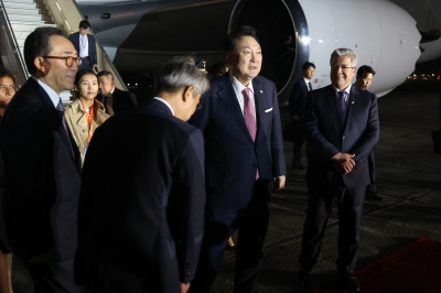 尹 “북러 군사협력, 세계질서 중대한 도전…APEC정상들이 규탄 목소리 발신해달라”