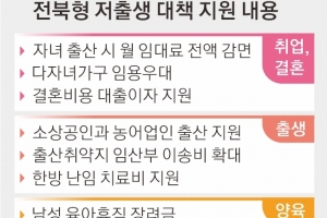 전북, 파격 ‘저출생 대책’… 타 지자체에 영향 미치나