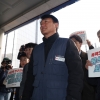 ‘불법집회 사전 기획’ 의혹 양경수 민주노총 위원장, 경찰 출석