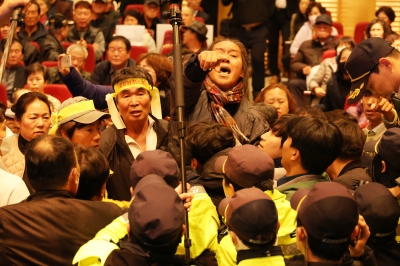 “지천댐 건립 반대”…공청회 ‘파행’