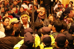 “지천댐 건립 반대”…공청회 ‘파행’