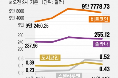 韓증시서 짐싼 개미, 가상자산으로 간다… 고위험 알트코인까지 과열 양상