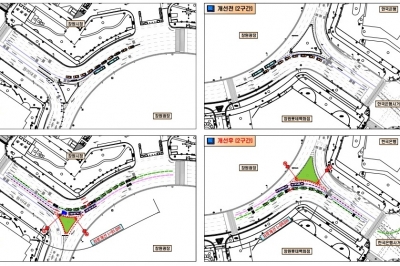 창원시, 창원광장 S-BRT 진입차로 개선 나서