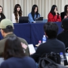 긴급 기자회견 참석한 뉴진스...‘어도어 떠난다’ [포토多이슈]