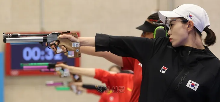 2024 파리 올림픽 사격 은메달리스트 김예지. 서울신문DB