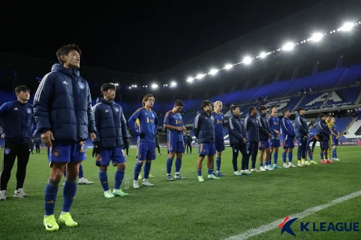 울산HD 선수들. 한국프로축구연맹 제공