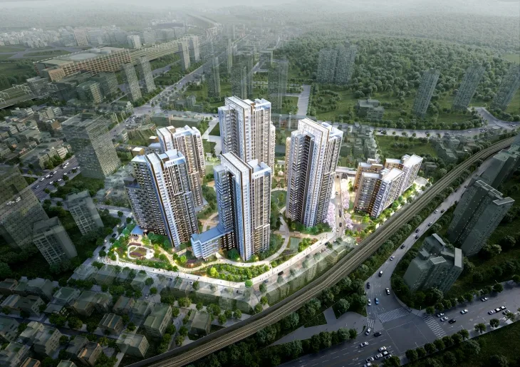 아세아아파트 조감도. 서울시 제공