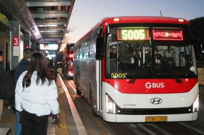 용인 동백·상하동서 서울방면 광역버스 3대 증차 운행 시작