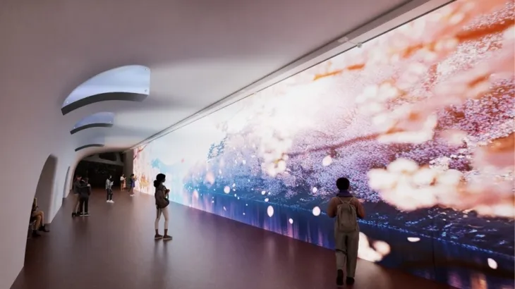 서울 송파 레이크브리지 갤러리 구상도. 송파구 제공