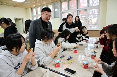 서울시의회 박상혁 교육위원장, 교육공무직원 총파업 따른 대체급식 학교 현장방문