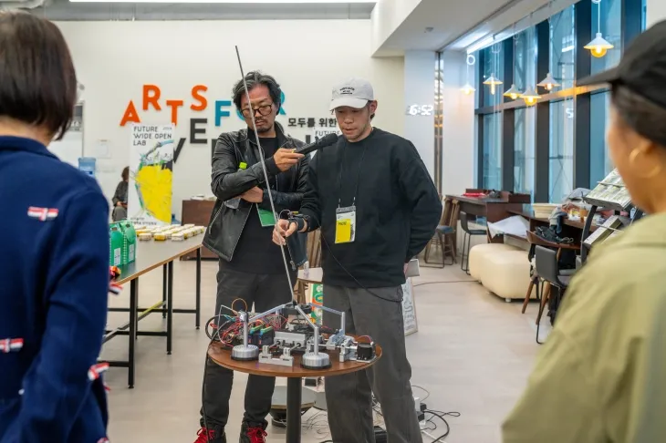 중간 공유회 모습. 한국장애인문화예술원 제공