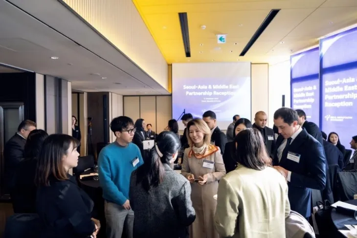 지난 11일 종로구 새문안로 일대 포시즌스호텔 10층 가람 홀에서 개최한 ‘서남아·중앙아·중동지역 외교관 초청 서울시 정책설명회’에 참석한 아이수루 의원