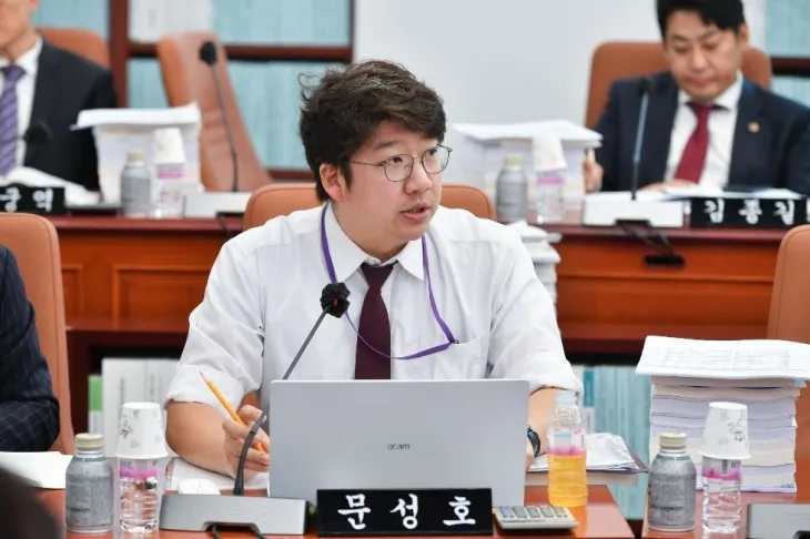 12일 기획재정부 2024년도 제5회 민간투자사업심의위원회에서 질의하는 문성호 의원