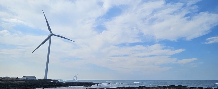 한림해상풍력발전. 제주 강동삼 기자