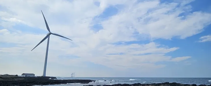 한림해상풍력발전. 제주 강동삼 기자