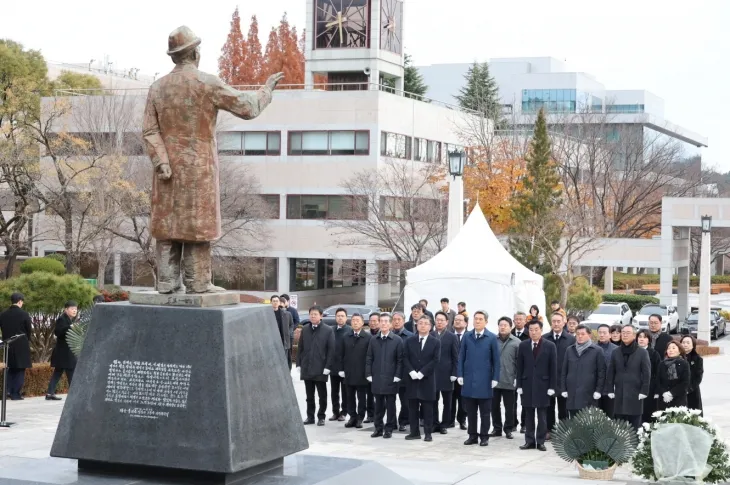 박태준 포스코 명예회장 추모식