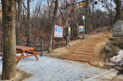 관악산 등산로 정비하는 관악구 “안전하고 쾌적한 등산”