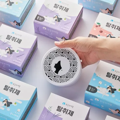 국내 최대 규모 중소기업·소상공인 제품 소비 촉진 행사인 ‘동행축제’(12월 1~28일)에 일상에서 유용하게 쓸 수 있는 아이디어 제품들이 나와 눈길을 끌고 있다. 사진은 탈취제. 한국중소벤처기업유통원 제공