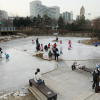 서울어린이대공원에서 썰매타자…‘윈터랜드’ 축제