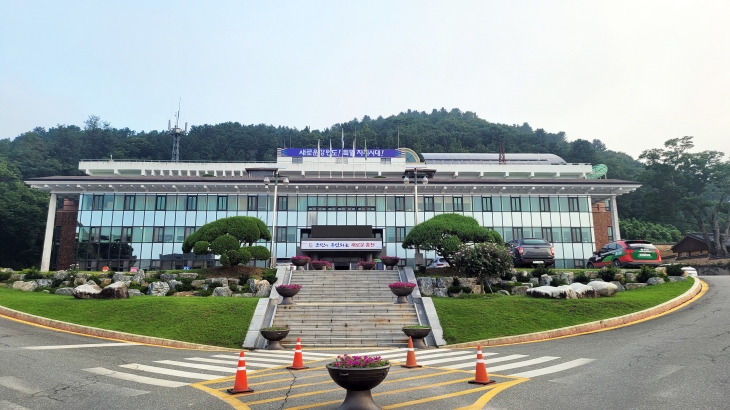 강원 홍천군청 전경. 홍천군 제공