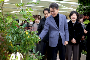 성동 도심 속 녹지 ‘왕십리 아래숲길 정원’ 개장