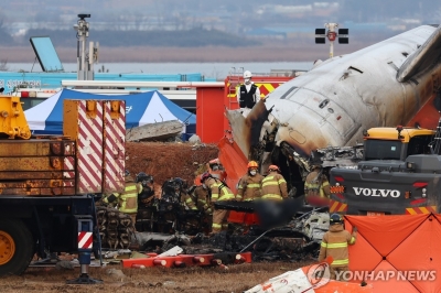 무안공항 제주항공 경기도민 7명 희생···구급차 6대 급파