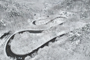 보발재에 찾아온 겨울