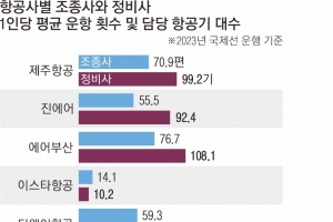 조종사 업무 대형 항공사의 2배, 정비사 7배… LCC 무리한 운항