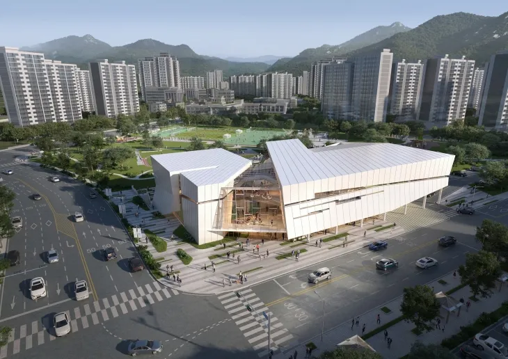 서울 노원구 노해체육공원 내 중계구민체육센터 조감도.  노원구 제공