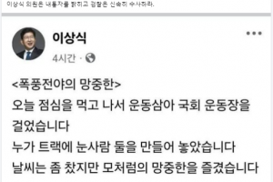 與, ‘국수본 메신저 논란’ 野 이상식 고발 예정