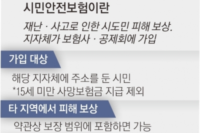 개에게 물려도, 버스서 넘어져도… 힘 되는 지자체 ‘시민안전보험’