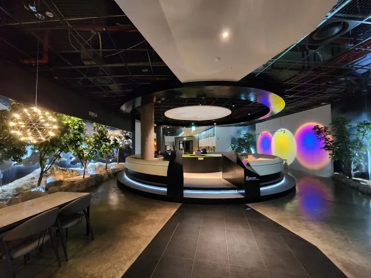 보성 지역 생태를 관람하고, 휴식할 수 있는 봇재 3층 생태전시관공간