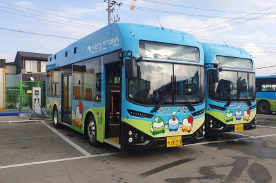 곡성군, 첫 친환경 전기 저상버스 운영