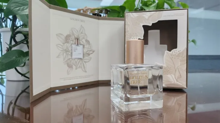 전남도산림연구원이 황칠나무의 칠액을 활용해 개발한 ‘황칠 향수’